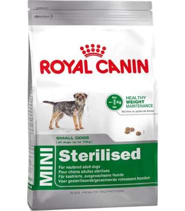 Royal Canin CCN MINI STERILISED - dry food for adult dogs - 8kg