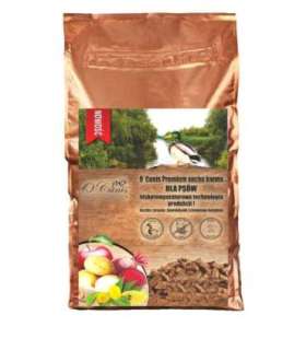 O'CANIS Duck with millet, potatoes, and red beet - dry dog food - 1,5kg