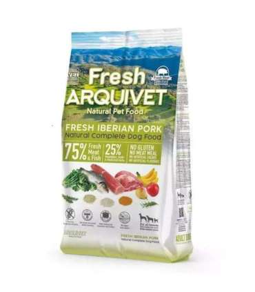 ARQUIVET Fresh Iberian Pork and fish - semi-moist dog food - 2,5kg