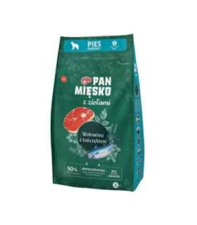 PAN MIĘSKO with Herbs Beef with tuna S - dry dog food - 3kg