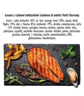 PAKA ZWIERZAKA Salmon with Baltic fish M - dry dog food - 9kg