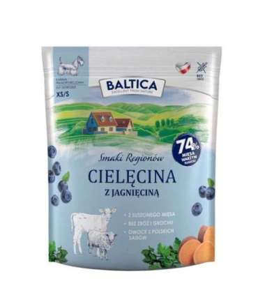 BALTICA SMAKI REGIONÓW Cielęcina z jagnięciną XS / S 1kg