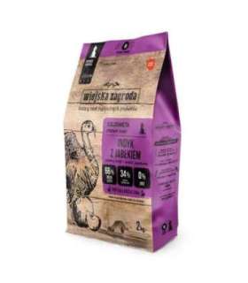 WIEJSKA ZAGRODA Turkey with apple M Puppy - dry dog food - 2kg