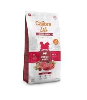 CALIBRA Dog Life Senior Small Fresh Beef - dry dog food - 1,5kg