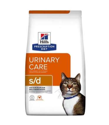 HILL'S PRESCRIPTION DIET Feline Urinary Care s/d Dry cat food Chicken 3 kg