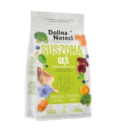 DOLINA NOTECI Premium Dried goose - dried food for dogs - 9kg