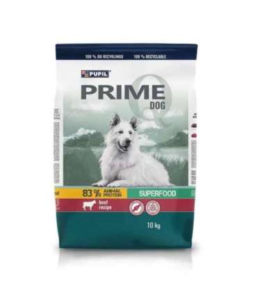 PUPIL Prime bogata w wołowinę z warzywami 10 kg