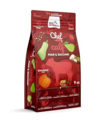 SYTA MICHA Chef Calf, pear and zucchini - dry dog food - 9kg