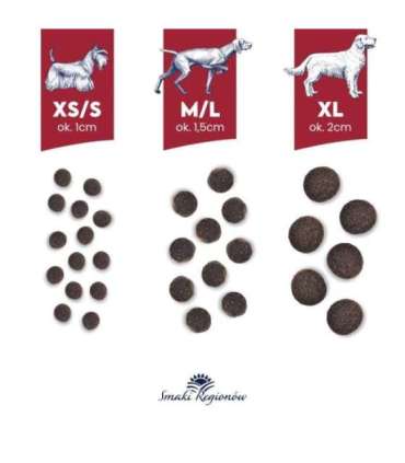 BALTICA SMAKI REGIONÓW Wołowina z warzywami M / L  12kg