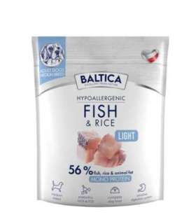 BALTICA NUTRACEUTIC Hypoallergenic Fish & Rice Light M 1kg