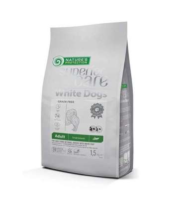 NATURE'S PROTECTION Superior Care White dog Small breeds Insect - dry dog food - 1,5kg