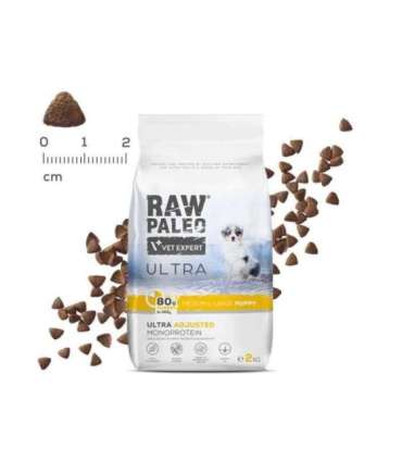 RAW PALEO Ultra Medium&Large Puppy Turkey - dry food for puppies - 2 kg
