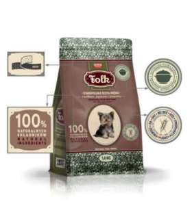 FOLK Small breeds Traditional polish meat feast with rabbit, lamb and quail - dry dog food - 1,6kg