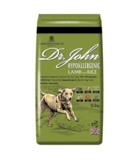 DR JOHN Hypoallergenic lamb with rice - dry dog food - 12,5kg