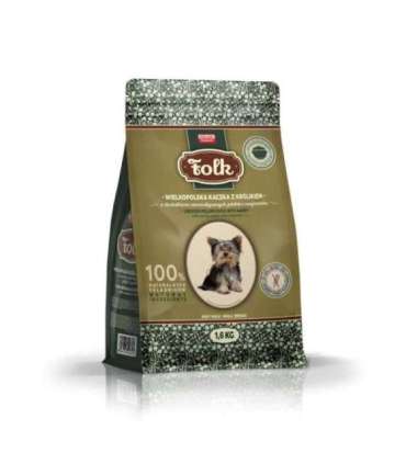 FOLK Small breeds Traditional Greater Poland duck with rabbit, apples and marjoram - dry dog food - 1,6kg