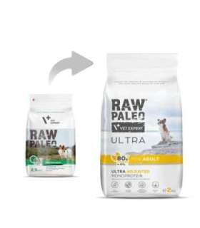 RAW PALEO Ultra Mini Adult Turkey - dry dog ​​food - 2 kg