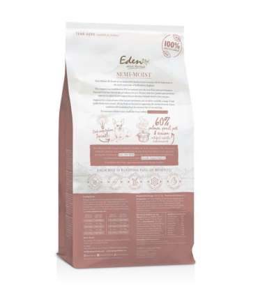 EDEN Semi-Moist Salmon & Quail - semi-moist dog food - 10kg