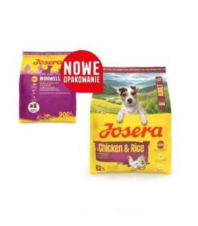 JOSERA Adult Mini Chicken & Rice - dry dog food - 900g