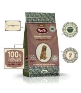 FOLK Medium and large breeds Traditional polish meat feast with rabbit, lamb and quail - dry dog food - 12kg