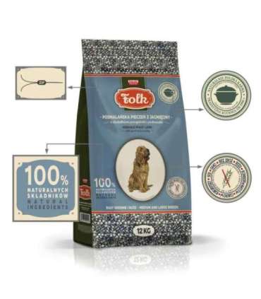 FOLK Medium and large breeds Podhale-style lamb roast with quail and parsley - dry dog food - 12kg