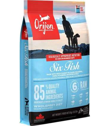 ORIJEN Six Fish - dry dog food - 6 kg
