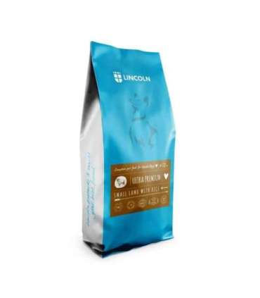 LINCOLN Ultra premium Adult Small Lamb with rice - dry dog food - 12kg