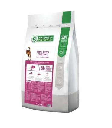 NATURE'S PROTECTION Mini Extra Salmon - dry dog food - 7,5kg