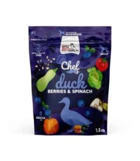 SYTA MICHA Chef Duck, berries and spinach - dry dog food - 1,5kg