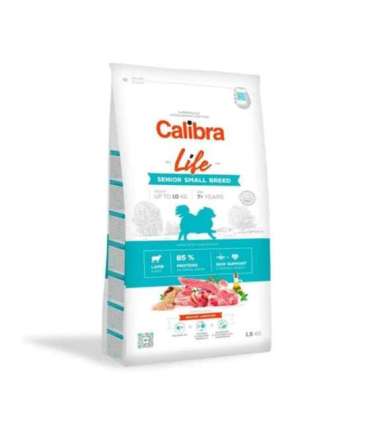 CALIBRA Dog Life Senior Small Breed Lamb - dry dog food - 1,5kg