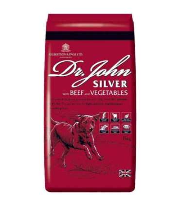 DR JOHN Silver Beef - dry dog food - 15kg