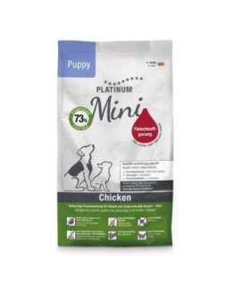 PLATINUM Puppy Chicken Mini - semi-moist dog food - 900g