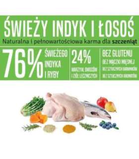 ARQUIVET Fresh Puppy Turkey and Salmon - semi-moist dog food - 10kg