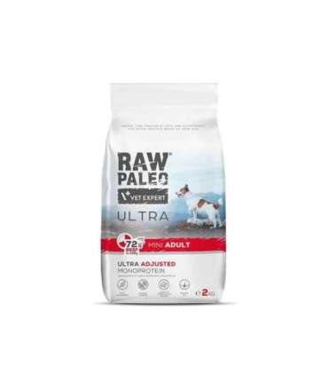 RAW PALEO Ultra Mini Adult Beef - dry dog ​​food - 2 kg