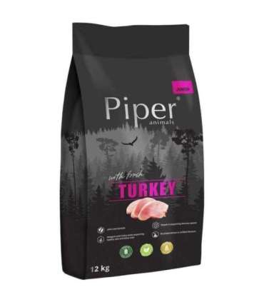 DOLINA NOTECI Piper Junior with turkey - dry dog food - 12 kg