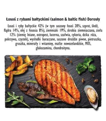 PAKA ZWIERZAKA Salmon with Baltic fish M - dry dog food - 1,5kg