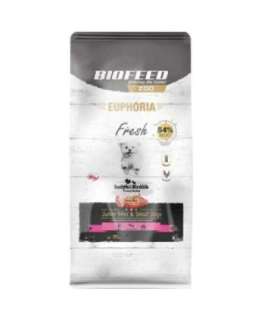 BIOFEED Euphoria Fresh Junior Mini & Small Monoprotein Turkey  - dry dog food - 8kg