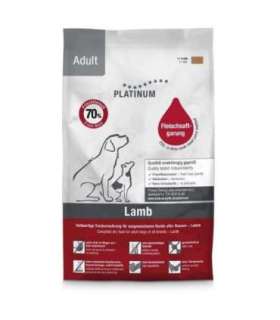 PLATINUM Adult Lamb - semi-moist dog food - 1,5kg