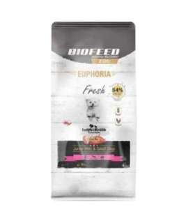 BIOFEED Euphoria Fresh  Junior Mini & Small Turkey with rabbit - dry dog food - 8kg