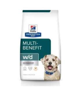 HILL'S Prescription Diet w/d Digestive Weight Diabetes Management - dry dog food - 10 kg