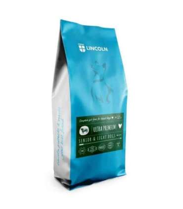 LINCOLN Ultra premium Senior  Beef with rice - dry dog food - 12kg