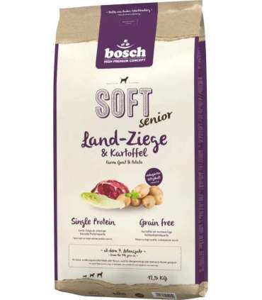 BOSCH Soft Senior Goat & Potato - dry dog food - 12,5 kg