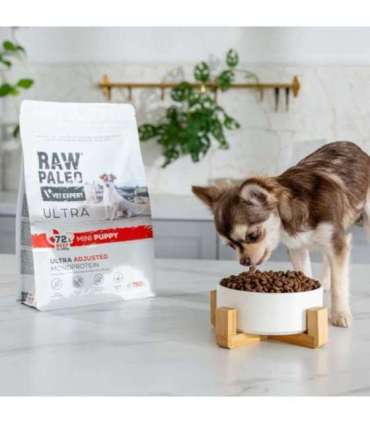 RAW PALEO Ultra Mini Puppy Beef - dry food for puppies of small breeds - 2 kg