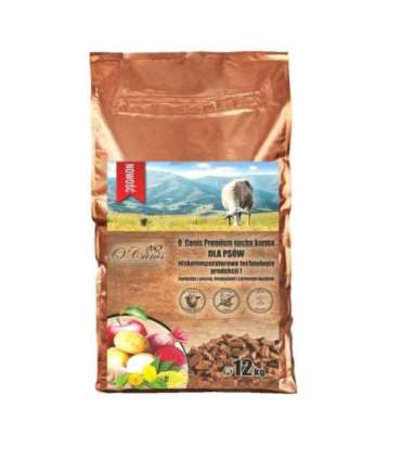 O'CANIS Premium Lamb with millet, potatoes, and red beetroot - dry dog food - 12kg