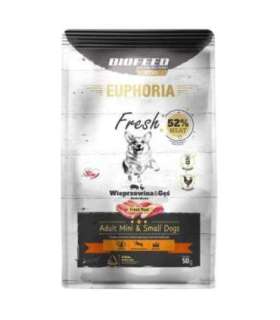 EUPHORIA Fresh Adult Pork with goose XS/S - dry dog food - 50g
