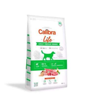 CALIBRA Life Adult Medium Breed Lamb - dry dog food - 12kg