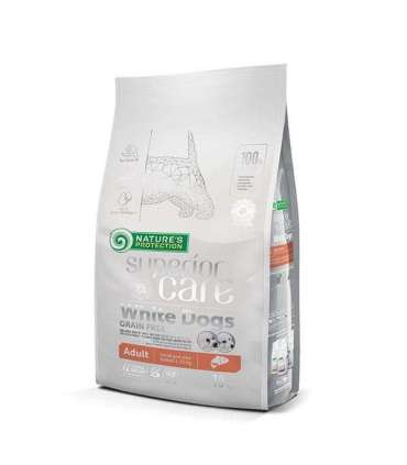 NATURE'S PROTECTION Superior Care White Dogs Grain Free Junior Small Białoryba - dry food for puppies - 10 kg