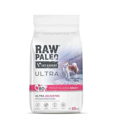 RAW PALEO Ultra Pork Medium & Large Adult - dry dog food - 10kg