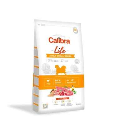 CALIBRA Dog Life Adult Small Breed Lamb - dry dog food - 1,5kg
