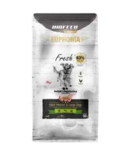 EUPHORIA Fresh Adult Turkey with lamb M/L - dry dog food - 50g
