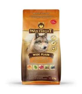 WOLFSBLUT Wide Plain Small breeds Horse with sweet potatoes - dry dog food - 2kg